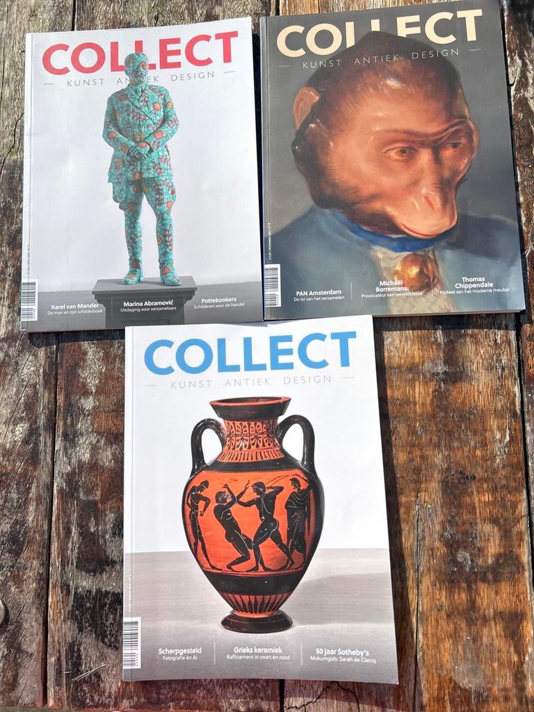 Collect Kunst Antiek Design magazines (3 stuks), Ophalen of Verzenden, Gelezen, Overige typen