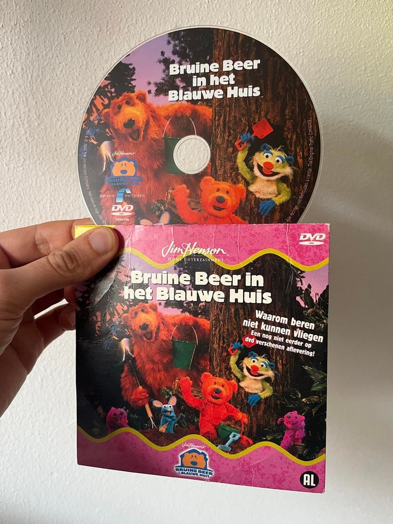 Bruine Beer in het Blauwe Huis - Waarom beren niet kunnen vl, Cd's en Dvd's, Dvd's | Kinderen en Jeugd, Gebruikt, Alle leeftijden