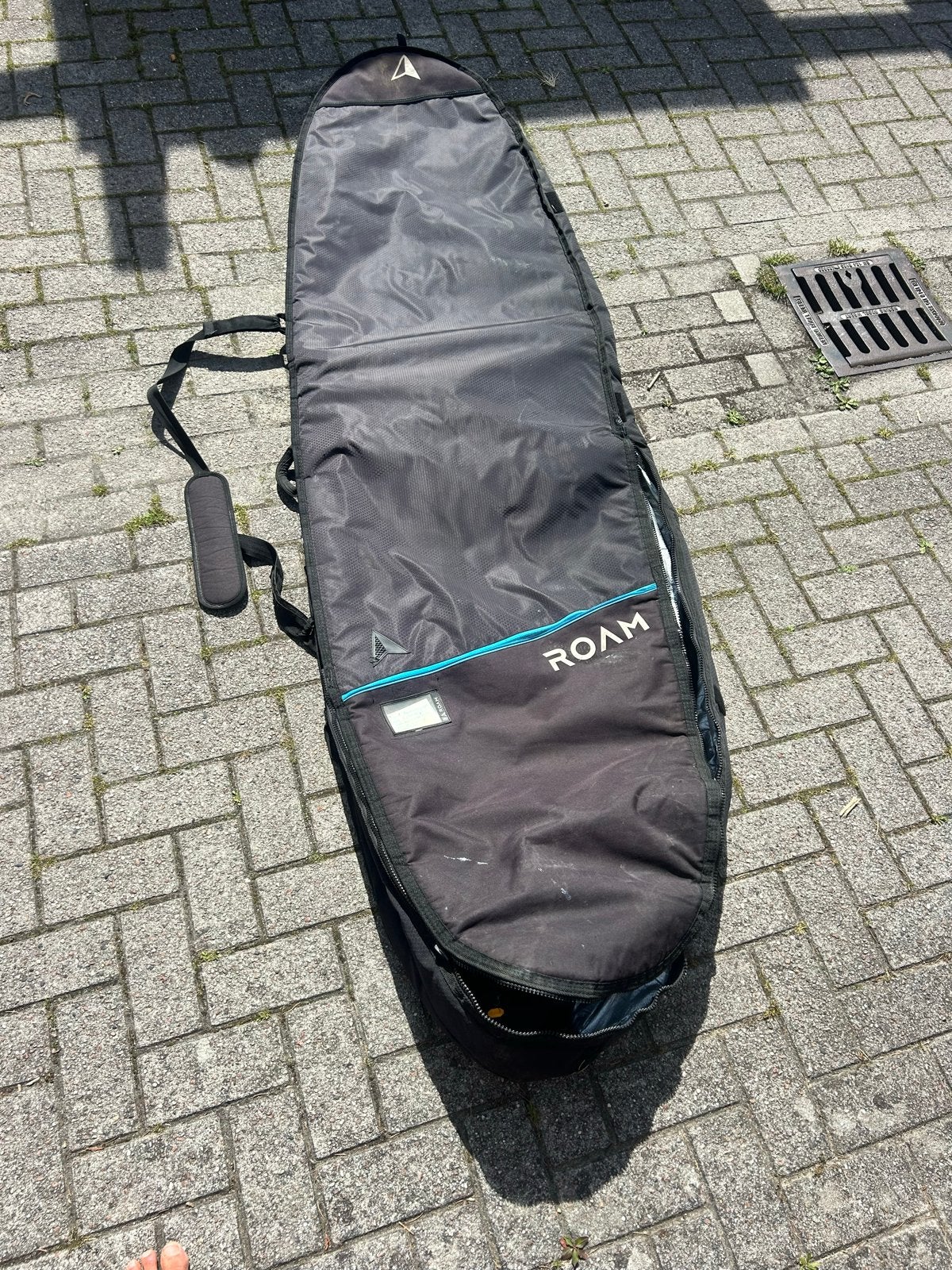 Roam boardbag 8 foot- Gebruikt, Ophalen of Verzenden, Gebruikt, Overige typen, Met draagtas