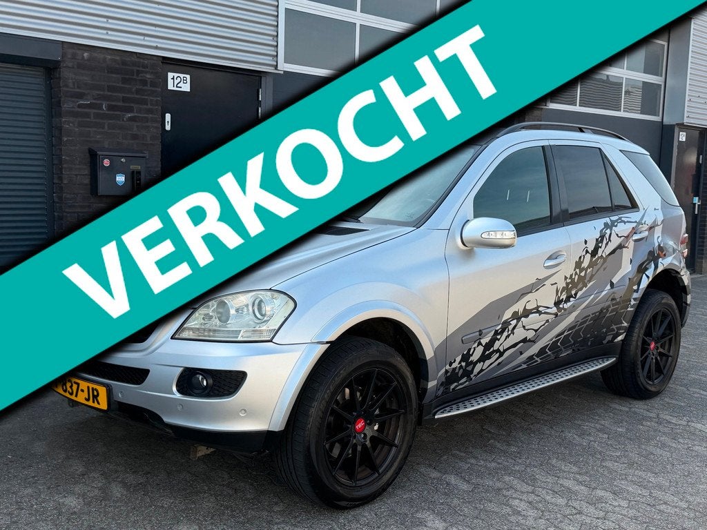 Mercedes-Benz M-klasse 280 CDI|LEER|CLIMA|CRUISE|APK, Auto's, Mercedes-Benz, Automaat, Gebruikt, 190 pk, 255 €/maand