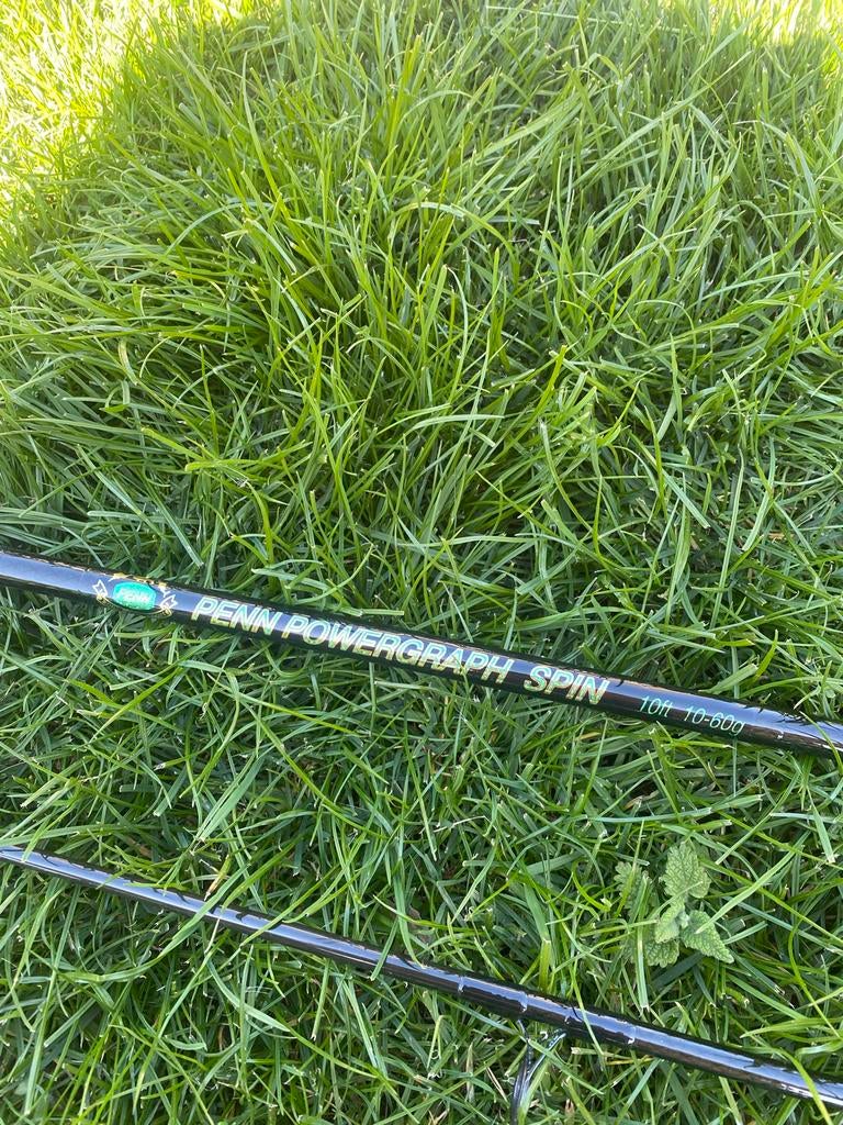 Penn Spinnhengel 60g met Shakespeare Vrijloop Molen, Watersport en Boten, Hengelsport | Algemeen, Ophalen, Gebruikt, Complete hengel