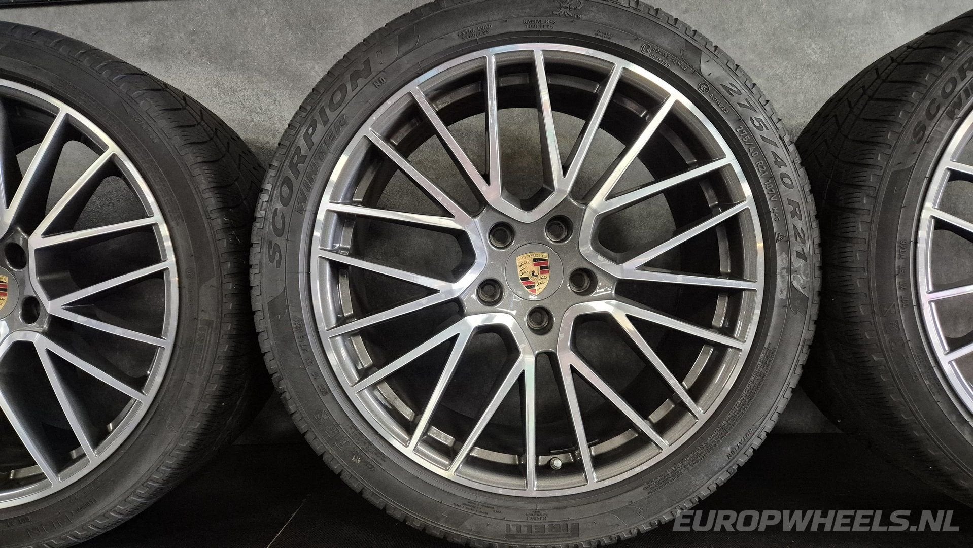 21 inch Porsche velgen Cayenne 9Y06 9Y0 Spyder winterbanden