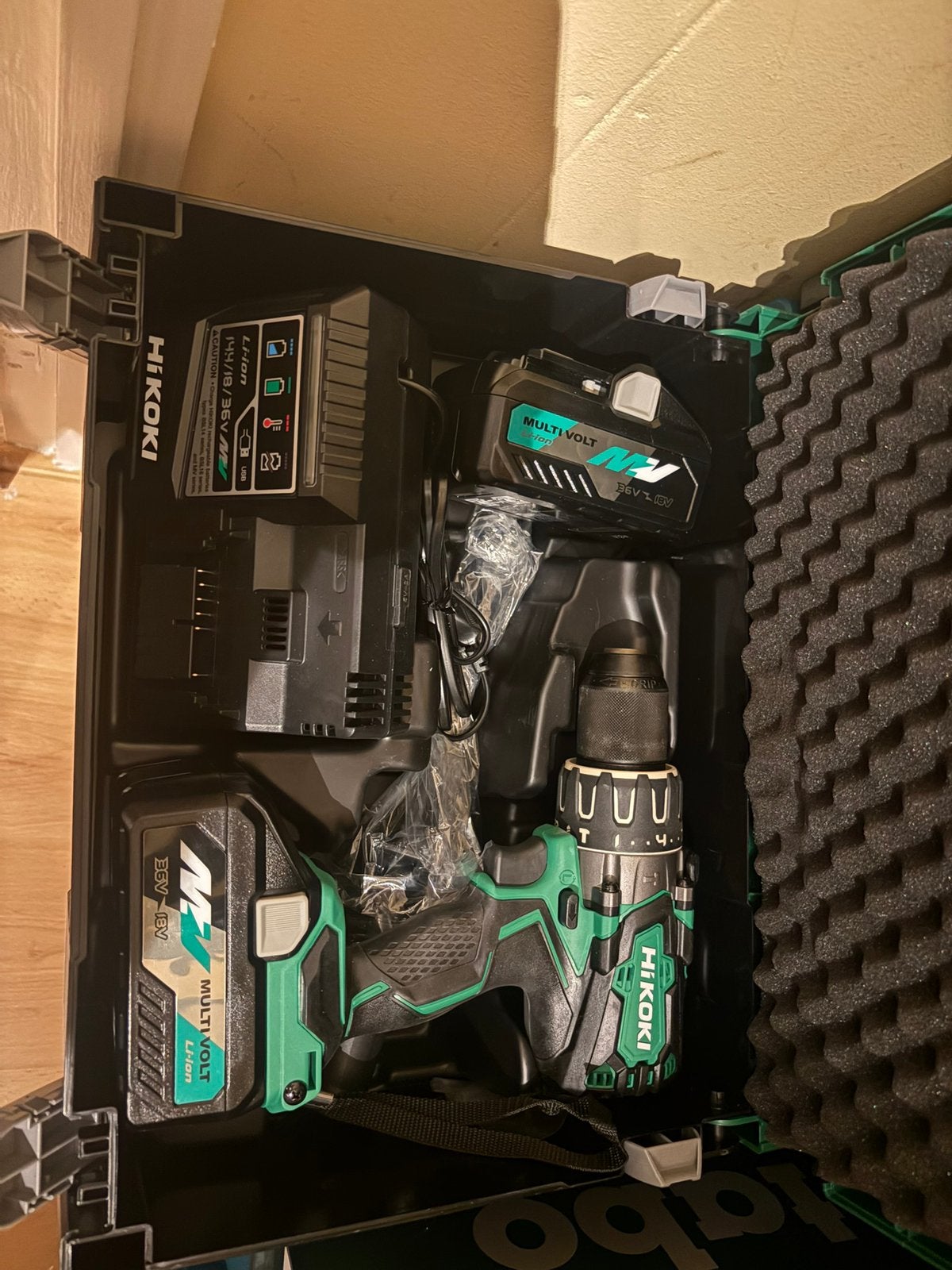 HiKoki DV36DA NIEUW zware klopboor, body of complete set, Doe-het-zelf en Verbouw, 600 watt of meer, Nieuw, Ophalen of Verzenden