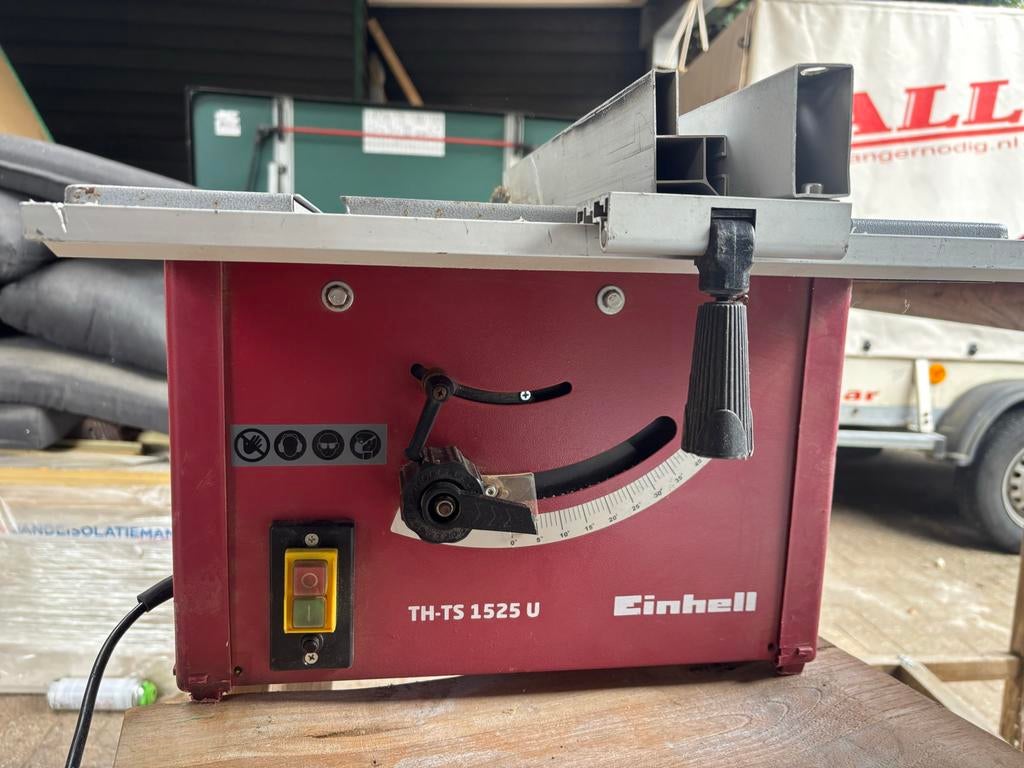 Einhell TH-TS 1525 U Zaagtafel, Doe-het-zelf en Verbouw, Gereedschap | Zaagmachines, Ophalen, Gebruikt, Cirkelzaag, 70 mm of meer
