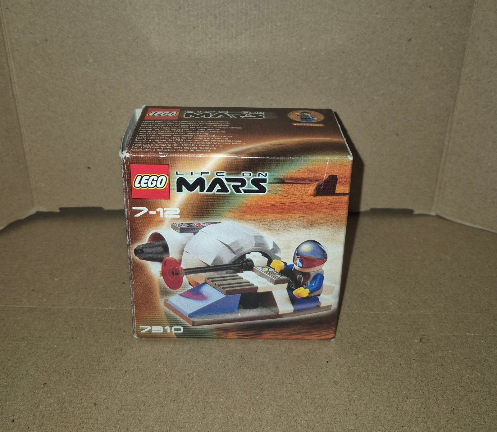 Lego Life on Mars 7310: Mono Jet met doos en instructies, Compleet, Gebruikt, Overige thema's, Lego