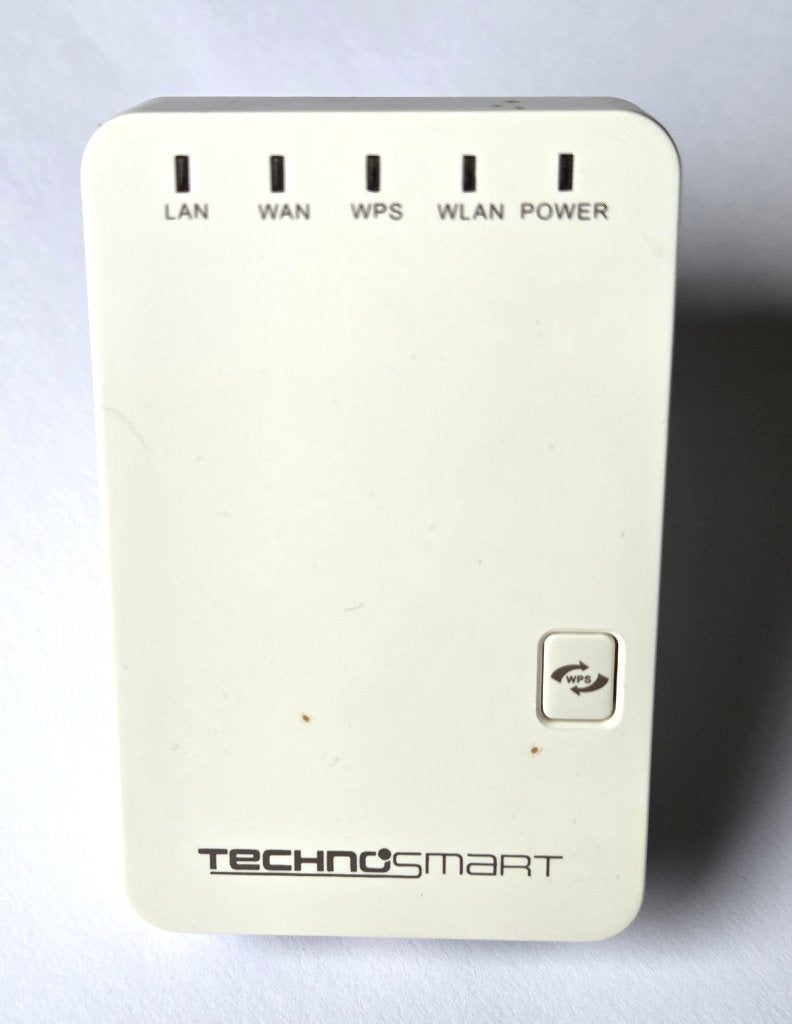 WIFI Repeater Wireless-N van Technosmart (model TS-WFR01W)., Ophalen of Verzenden, Zo goed als nieuw, Technosmart