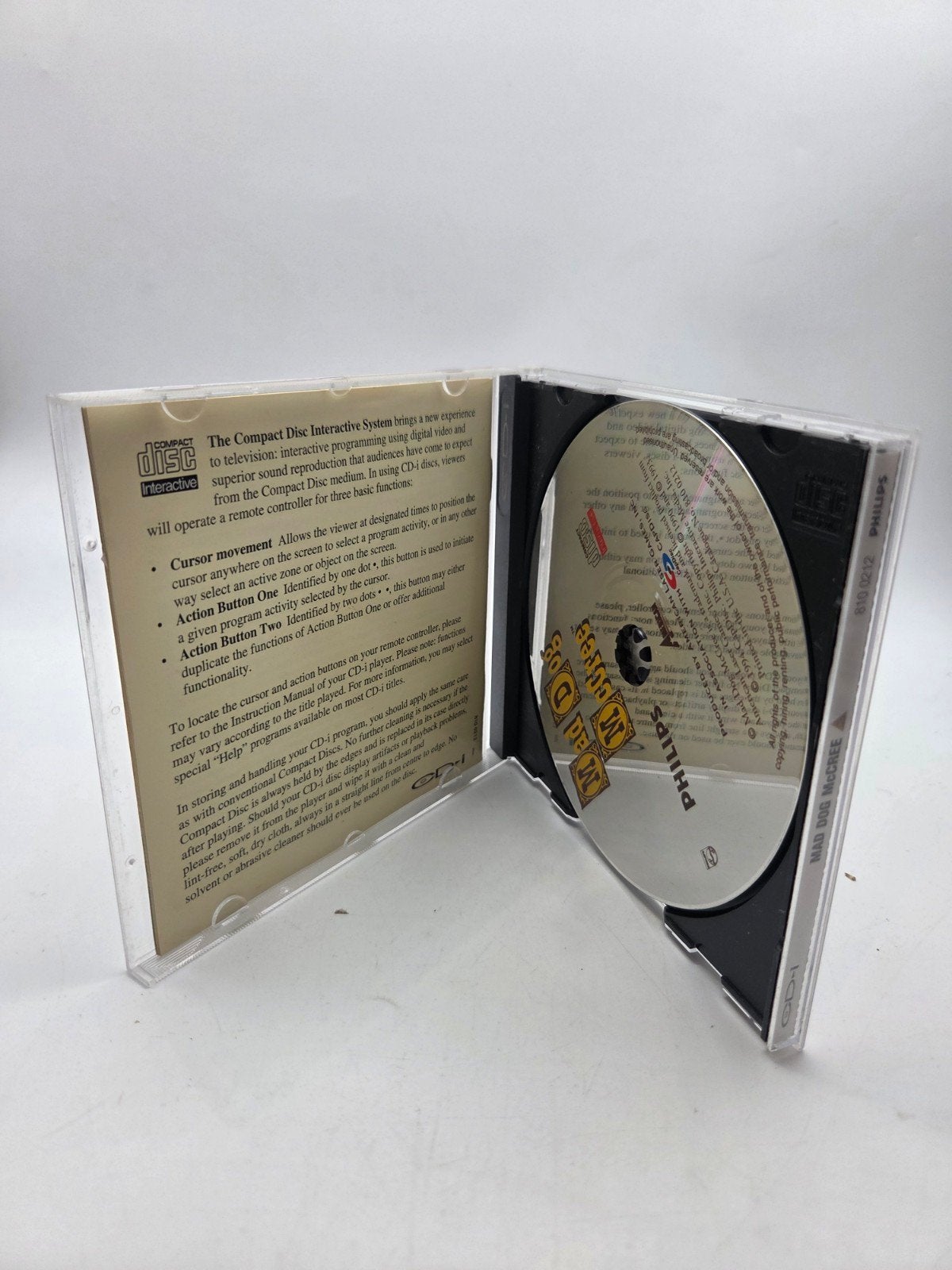 Mad Dog McCree - Philips CD-i Schietspel, Gebruikt, Shooter, Philips Consumer Electronics B.V., Eindhoven, Nederland, 1 speler