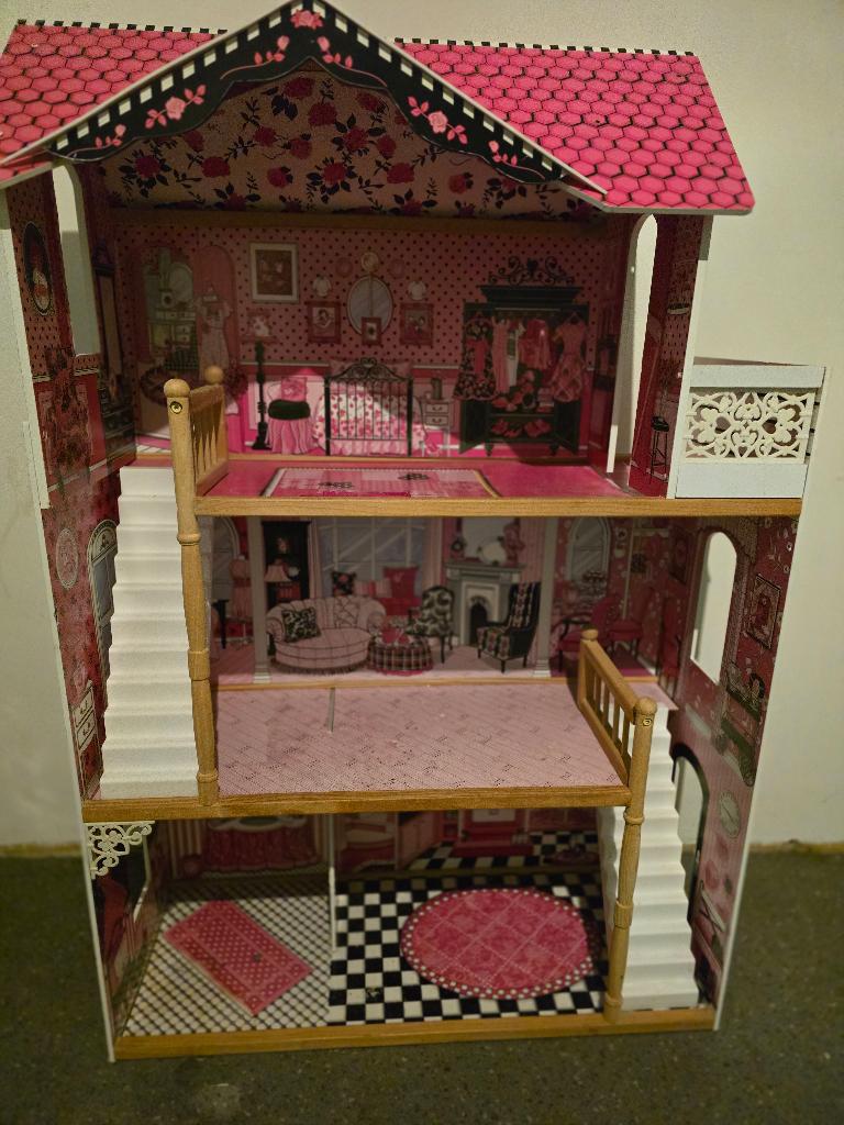 Barbie huis, Kinderen en Baby's, Speelgoed | Poppenhuizen, Ophalen, Gebruikt, Poppenhuis
