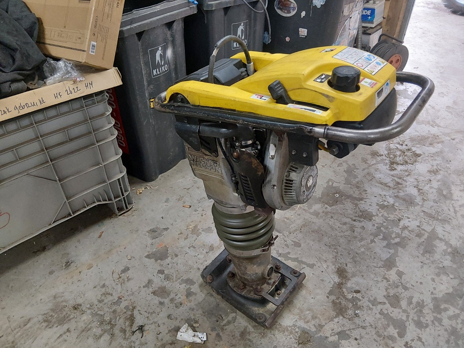 Wacker stamper, Doe-het-zelf en Verbouw, Gereedschap | Overige machines, Ophalen