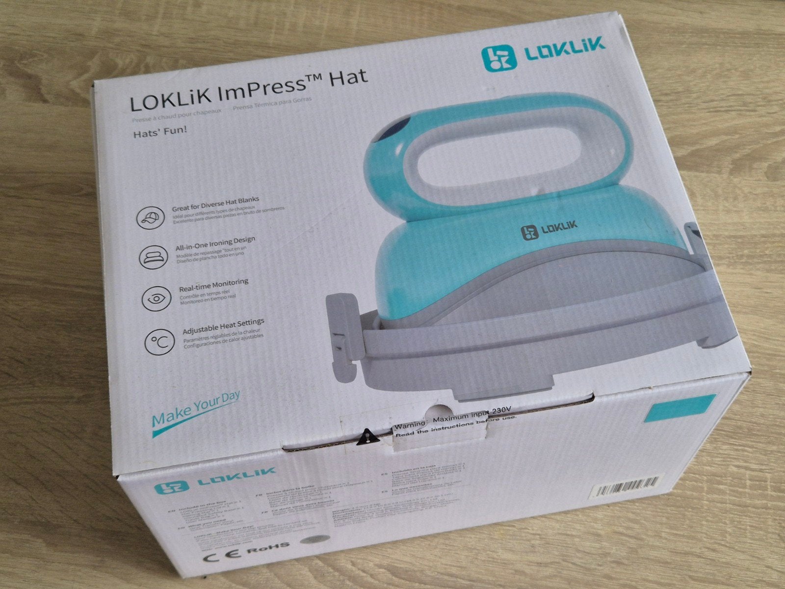 LOKLIK ImPress Hat hittepers voor petten en hoeden - Nieuw, Overige thema's, Gereedschap of Toebehoren, Nieuw, Meerkleurig