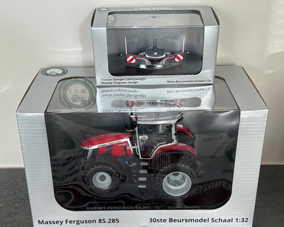 Massey Ferguson 8S.285 30STE Beursmodel, Ophalen of Verzenden, Nieuw, Tractor of Landbouw, Universal Hobbies