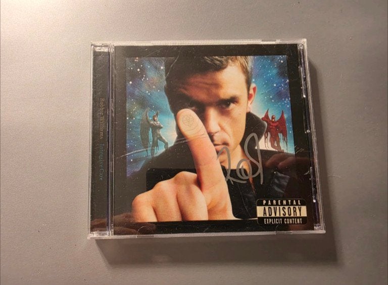Robbie Williams - Intensive Care CD (Gesigneerd), Gesigneerd, Zo goed als nieuw, Album, Verzenden