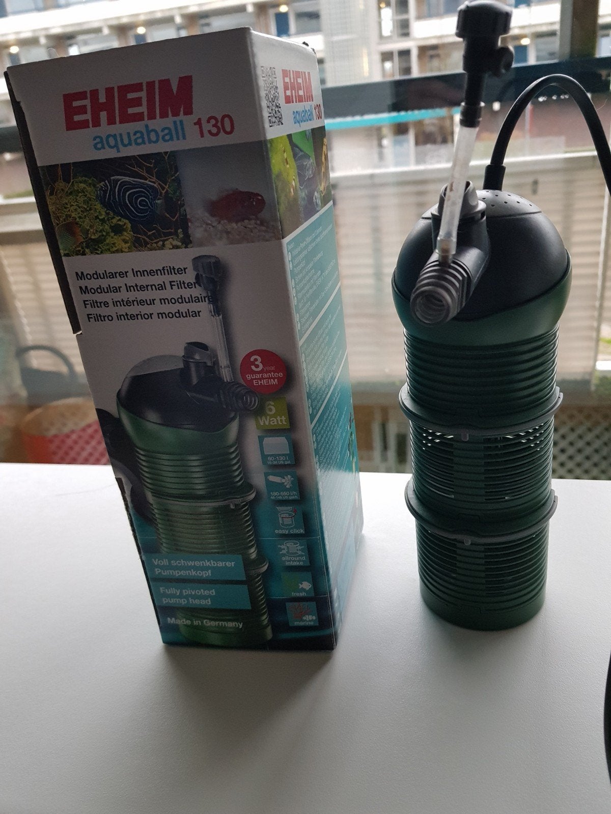 Eheim aquaball 130, Dieren en Toebehoren, Vissen | Aquaria en Toebehoren, Ophalen