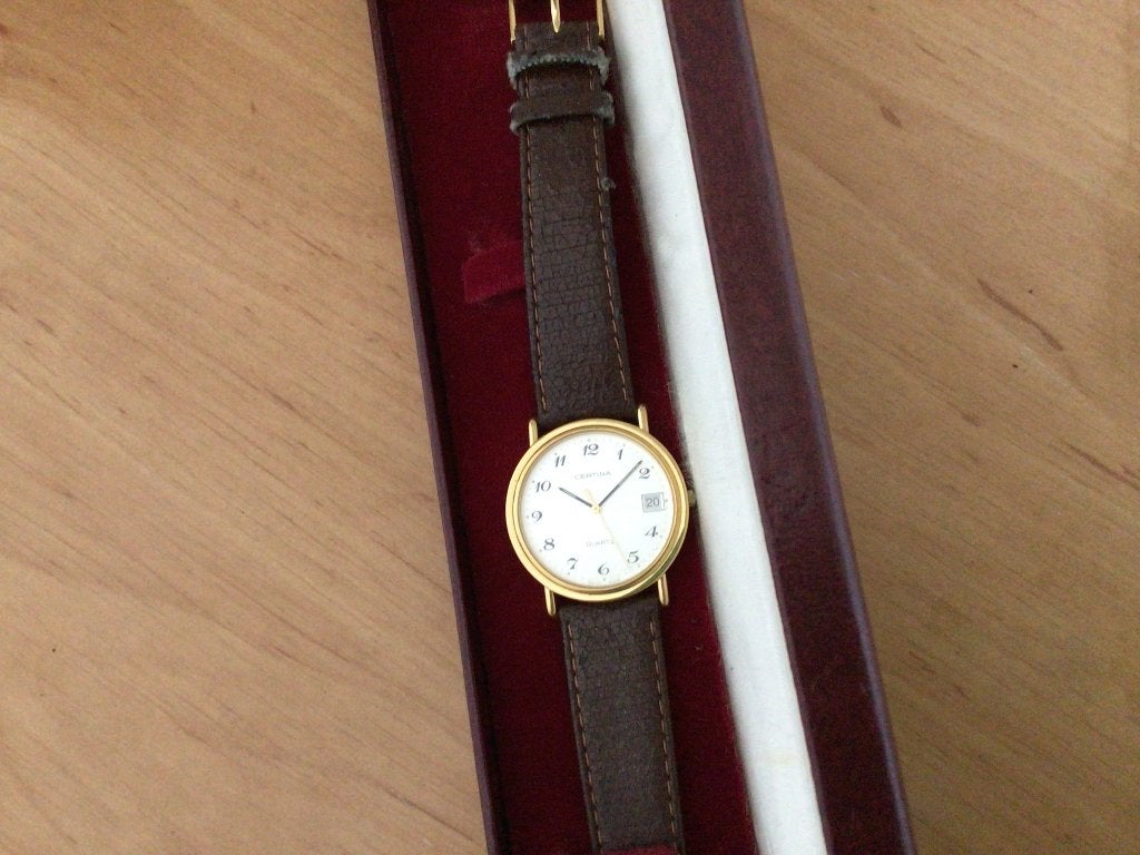 Certina horloge heren, Ophalen of Verzenden, Gebruikt, Overige kleuren