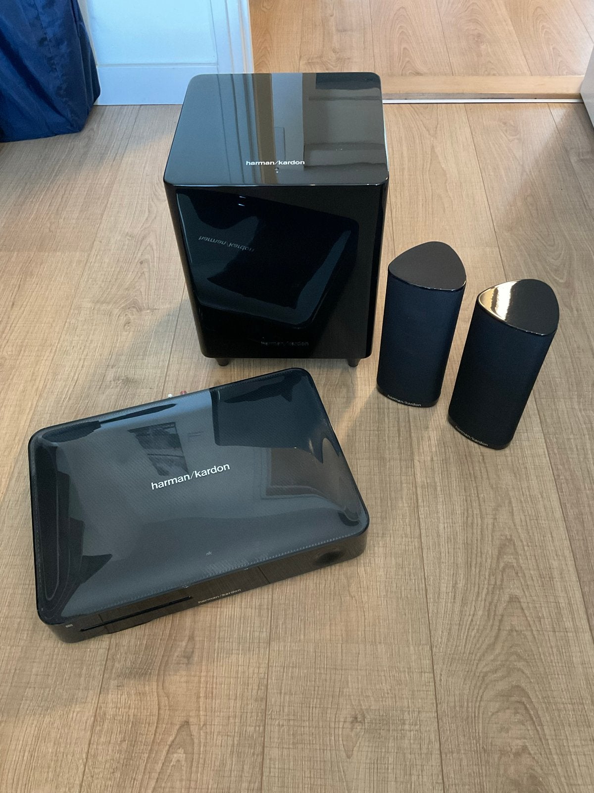 Harman Kardon BDS 280 2.1 Home Cinema Systeem, Audio, Tv en Foto, 2.1-systeem, Blu-ray-speler, 70 watt of meer, Zo goed als nieuw