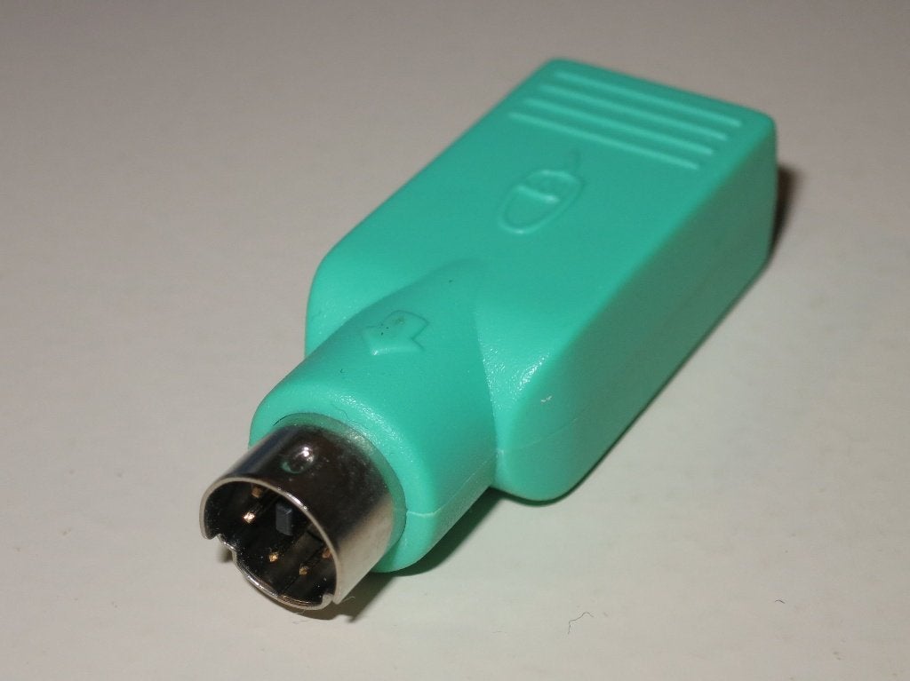 Adapter: USB female - PS/2 male, Ophalen of Verzenden, Zo goed als nieuw