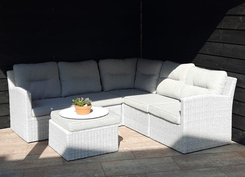 Intenso Fellini hoek lounge tuinbank, Ophalen, 5 zitplaatsen, Kunststof, Gebruikt