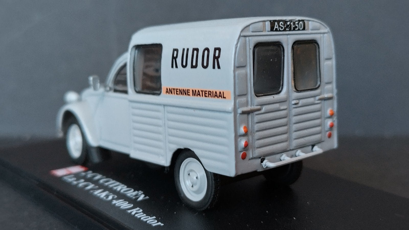Citroen 2cv aks 400 Ruder 1:43 Eligor Autoplus Pol, Overige merken, Auto, Verzenden, .