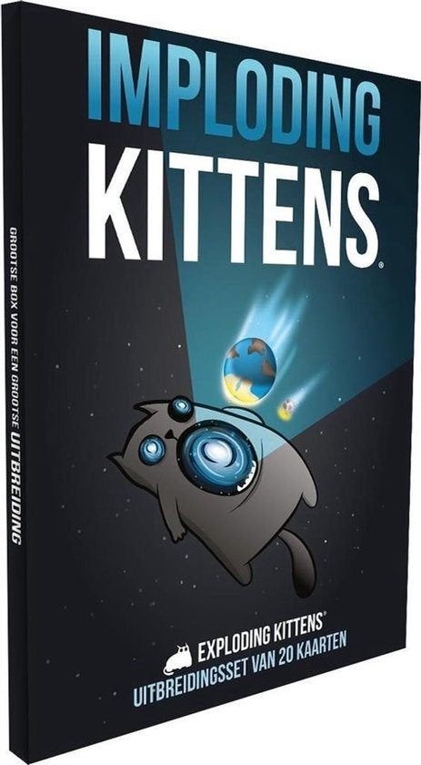 Imploding Kittens, Een of twee spelers, Ophalen of Verzenden, Nieuw, Exploding Kittens