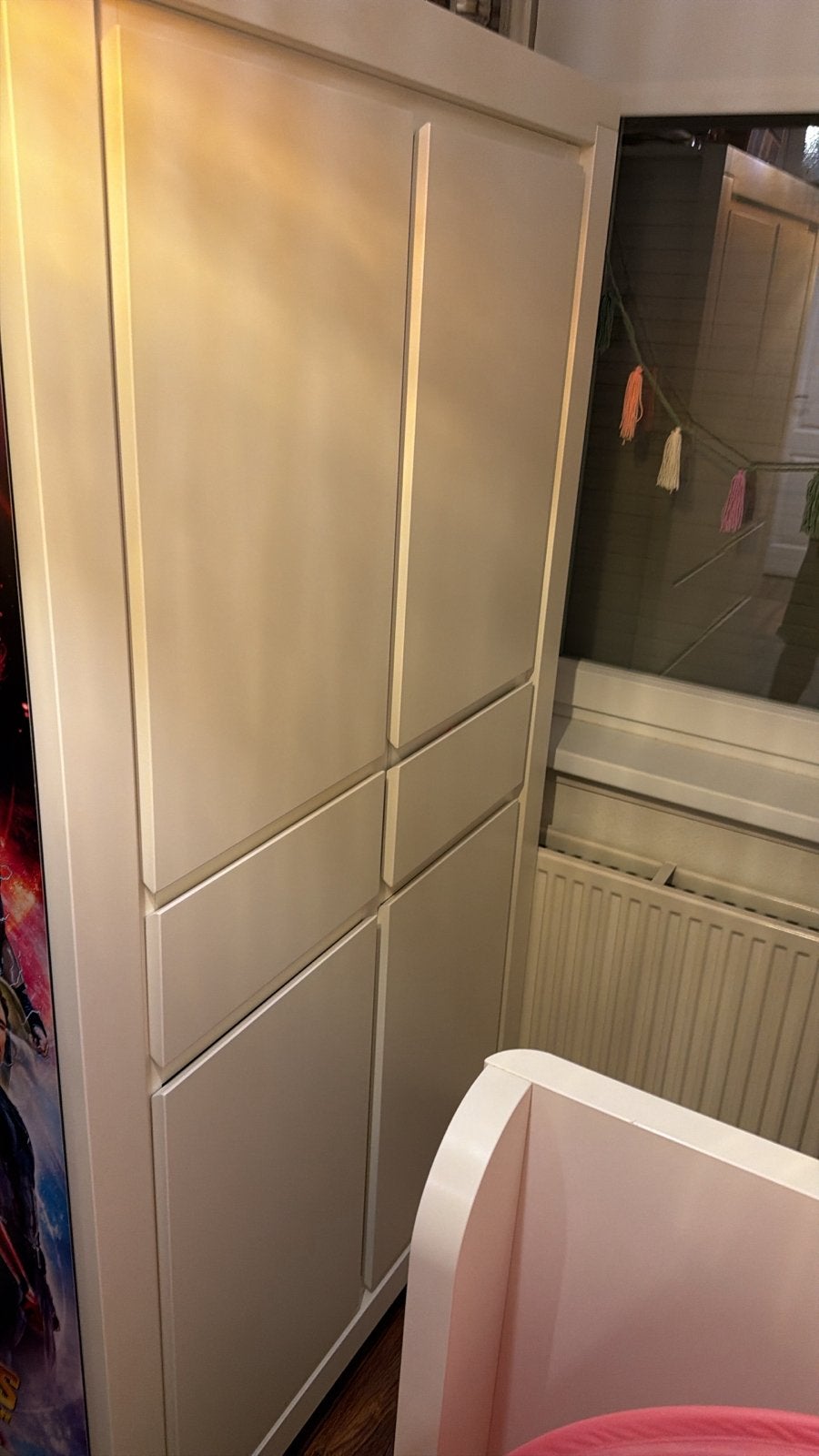 Interbaby Kledingkast - Wit, Ophalen, Gebruikt, Kast, 50 tot 70 cm