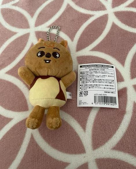 Stray Kids SKZOO Han Quokka bag charm plush, Ophalen of Verzenden, Nieuw, Overige typen