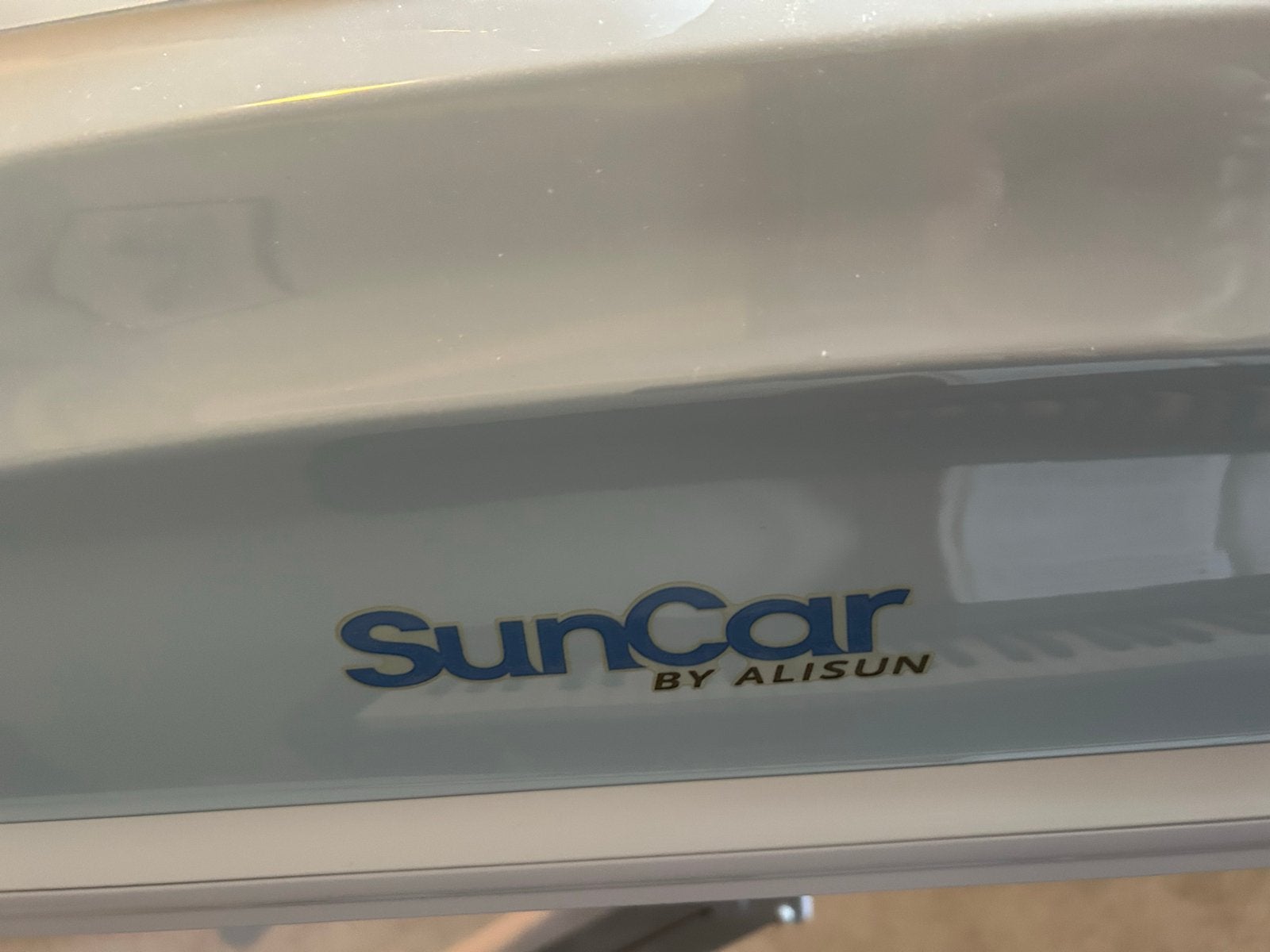 SunCar by Alisun inklapbare zonnebank, Ophalen, Gebruikt, Zonnebank enkelzijdig, Minder dan 10 lampen
