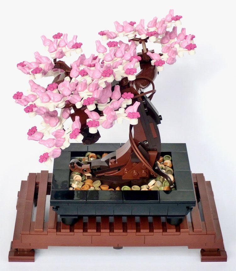 Lego Botanicals Bonsai Tree 10281 zonder instructies, Overige thema's, Lego, Ophalen of Verzenden, Zo goed als nieuw