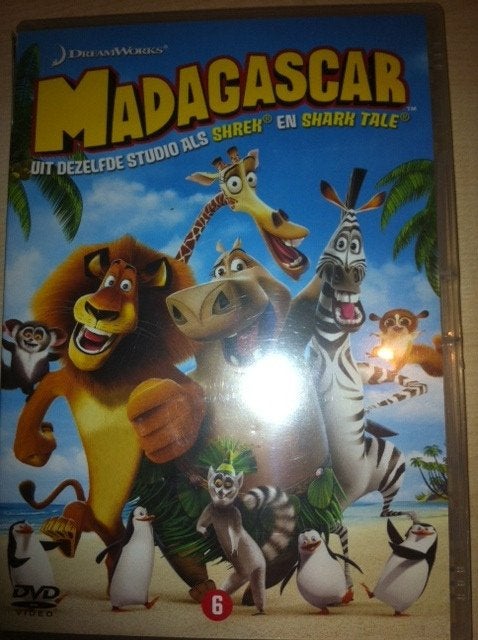 dvd MADAGASCAR, Europees, Tekenfilm, Verzenden, Alle leeftijden