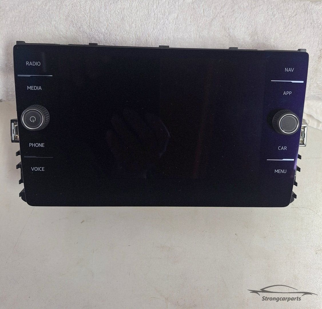 VW Golf VII 7 Display Multimedia regel unit 5G6919605B top, Gebruikt, -, Volkswagen, -