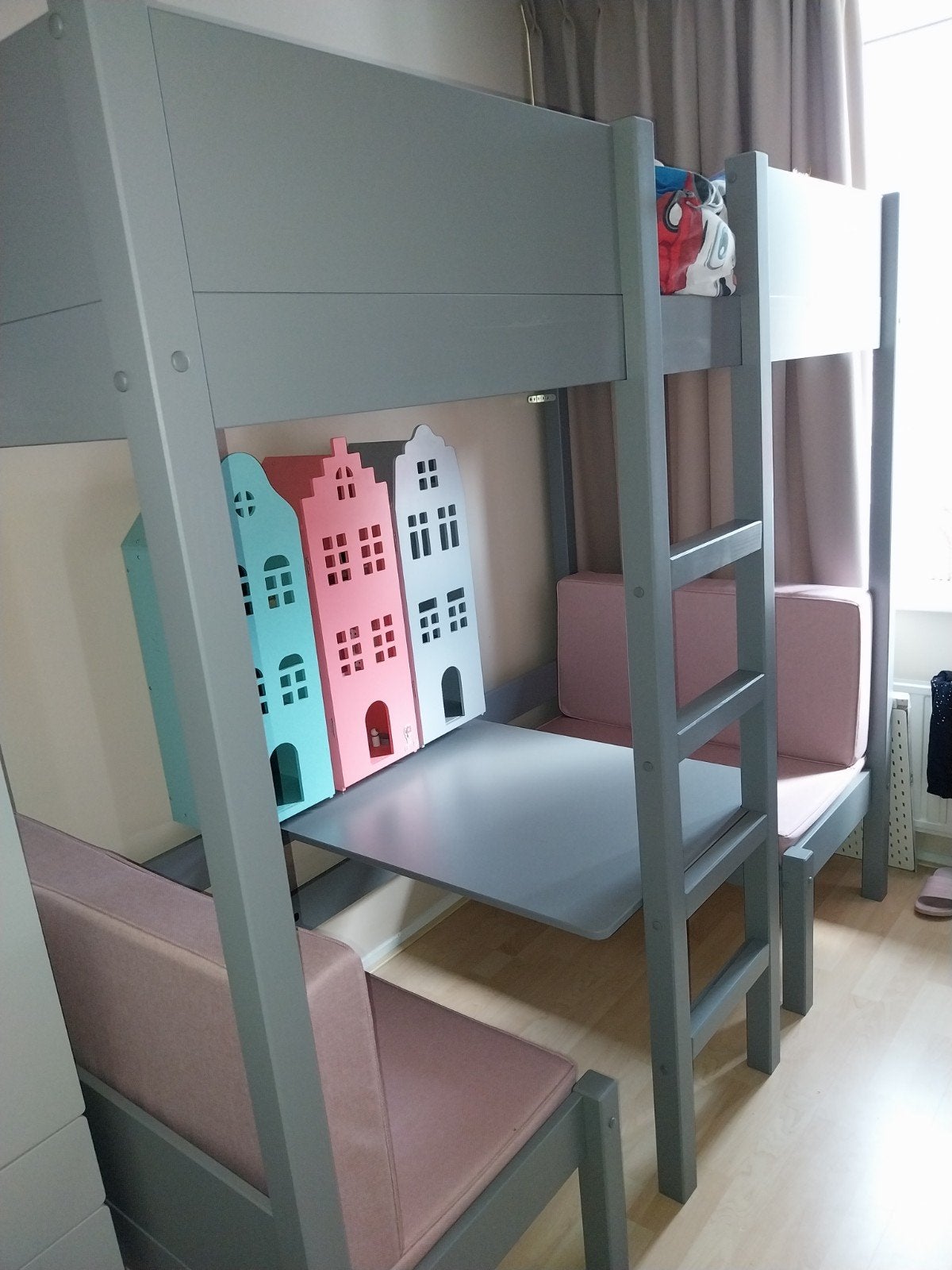 Hoogslaper incl matras!, Kinderen en Baby's, Kinderkamer | Stapelbedden en Hoogslapers, Ophalen, Zo goed als nieuw, Hoogslaper