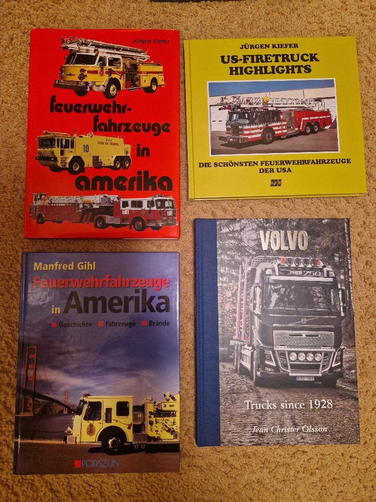 Boeken van Amerikaanse Brandweerwagens en Volvo Trucks., Ophalen of Verzenden, Nieuw, Volvo