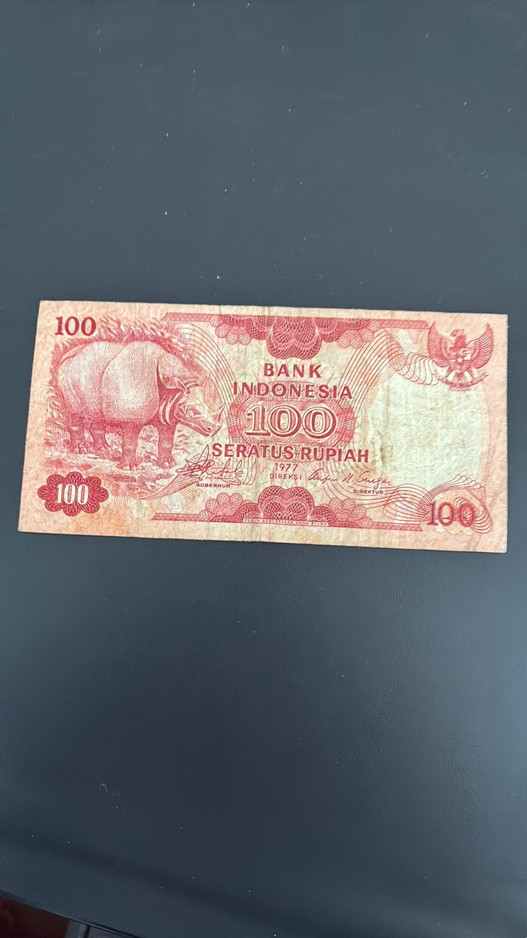 Indonesie 100 rupiah 1977, Ophalen of Verzenden, Zuidoost-Azië