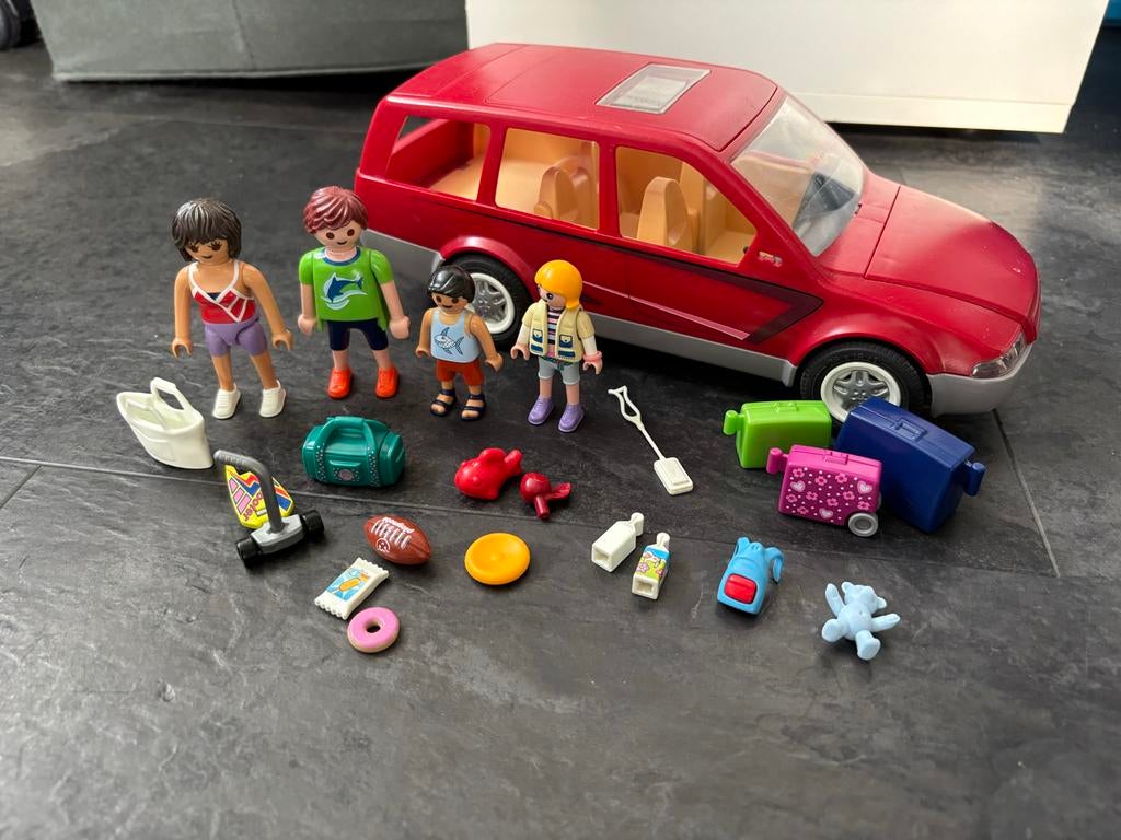 Playmobil Family Fun Gezinswagen (9421) - Complete Set, Kinderen en Baby's, Speelgoed | Playmobil, Ophalen of Verzenden, Zo goed als nieuw