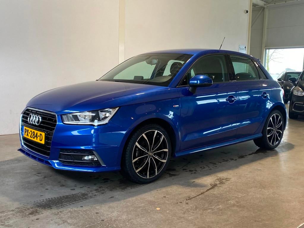 Audi A1 Sportback 1.0 TFSI S-line 17" NL-auto NAP, Voorwielaandrijving, Euro 6, 95 pk, 23 km/l