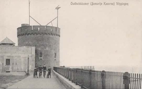 Vlissingen Oudheidskamer Bomvrije Kazerne, Verzenden, Voor 1920, Ongelopen, Zeeland
