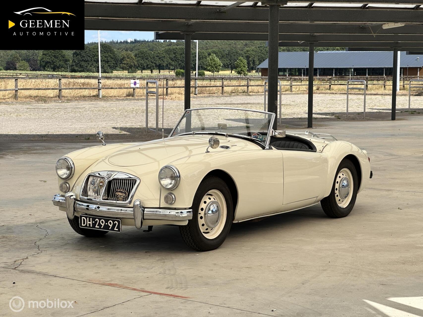 MG A 1600, Auto's, MG, Bedrijf, Te koop, A, Lederen bekleding, Lichtmetalen velgen, Open dak, Benzine, Cabriolet, Handgeschakeld