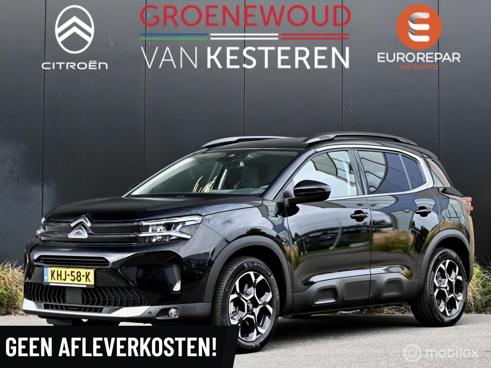 Citroen C5 Aircross 1.6 Plug-in Hybrid 225pk Max, Auto's, 12 maanden, Gebruikt, 4 cilinders, C5 Aircross