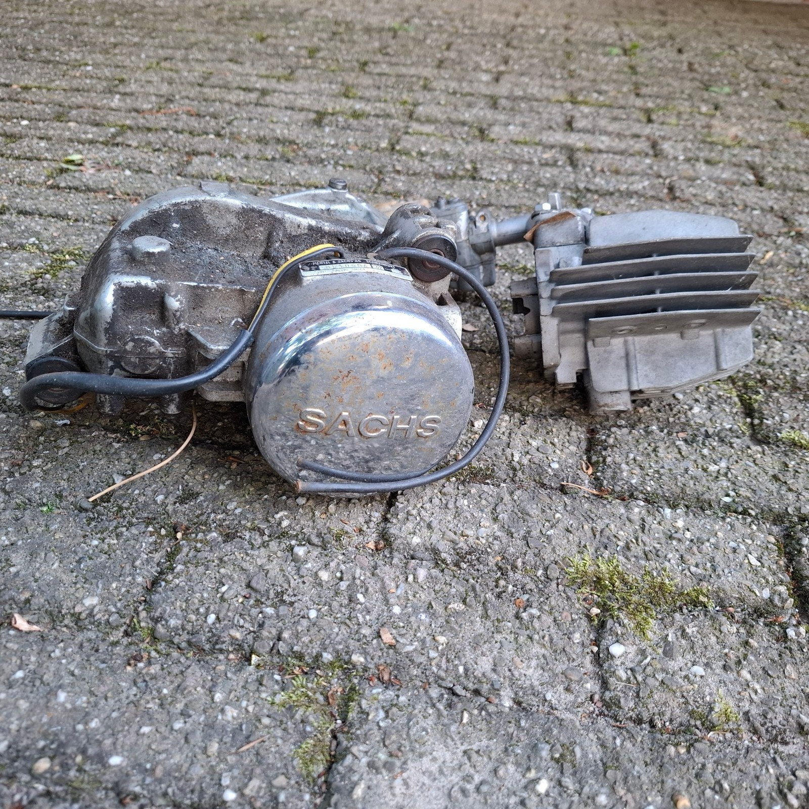 Sachs 504/1 bromfietsmotor - Gebruikt, Ophalen, Gebruikt, Blok, Sachs