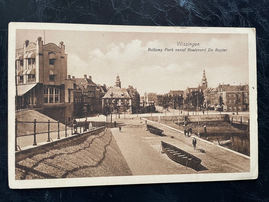 ansicht Vlissingen, Bellamy Park vanaf Boulevard De Ruyter., Verzenden, 1920 tot 1940, Zeeland
