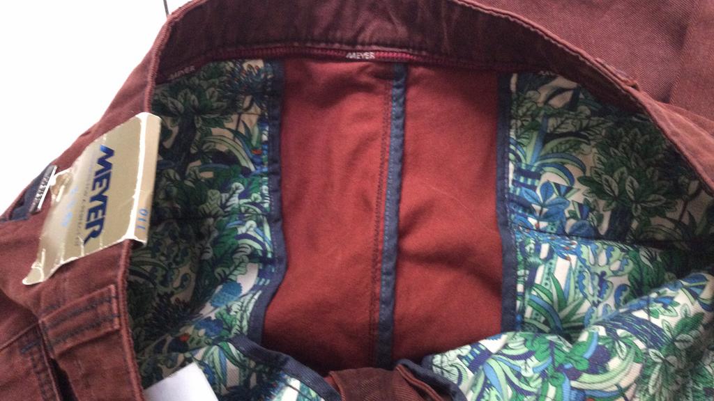 Meyer broek/chino maat 110, NIEUW, winkelprijs €140, Overige kleuren, Overige maten, Ophalen of Verzenden, Meyer