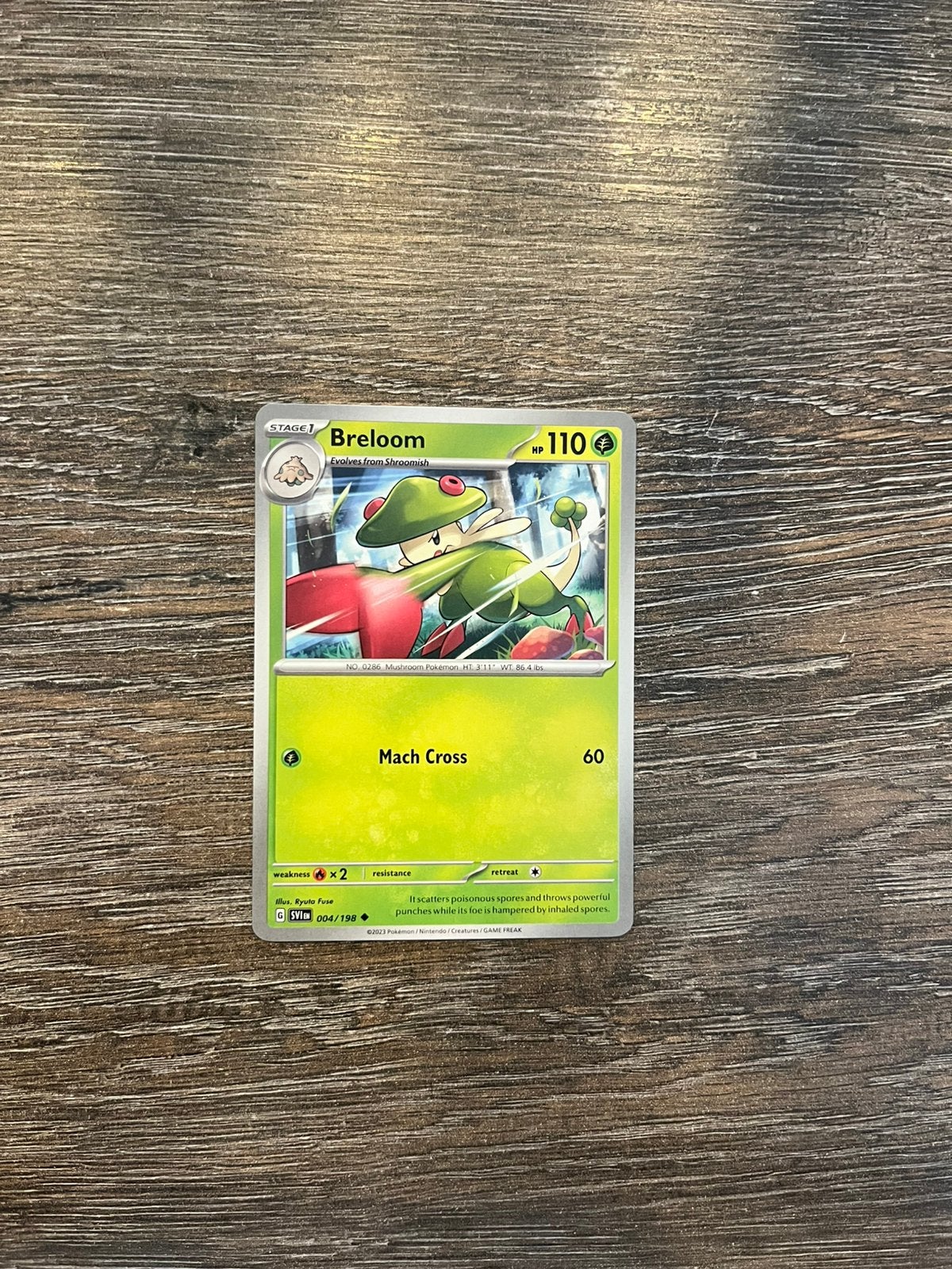 Breloom SVI 004/198, Ophalen of Verzenden, Zo goed als nieuw