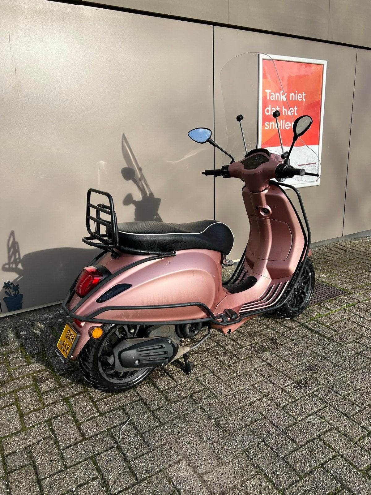 Vespa Sprint Rosé Goud 2019, Fietsen en Brommers, Scooters | Vespa, Gebruikt, Vespa S, Maximaal 45 km/u, Benzine, Ophalen