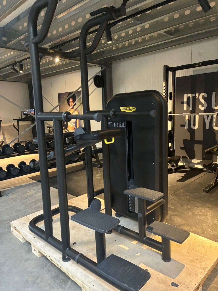 Technogym Kneeling Easy Chin Dip, Niet ingevuld, Gebruikt, Overige typen, Niet ingevuld