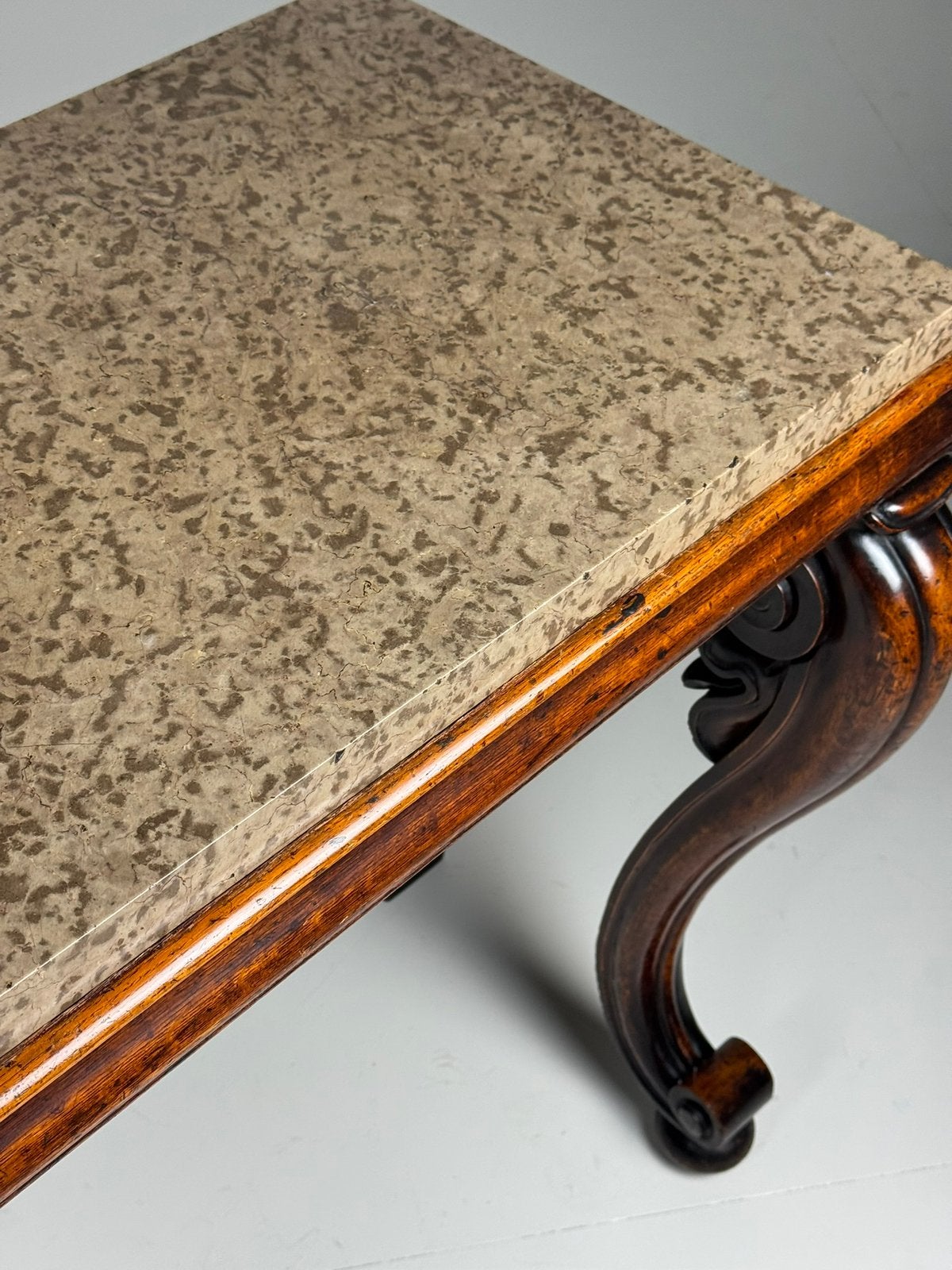 Engelse console tafel 19e eeuw, Ophalen