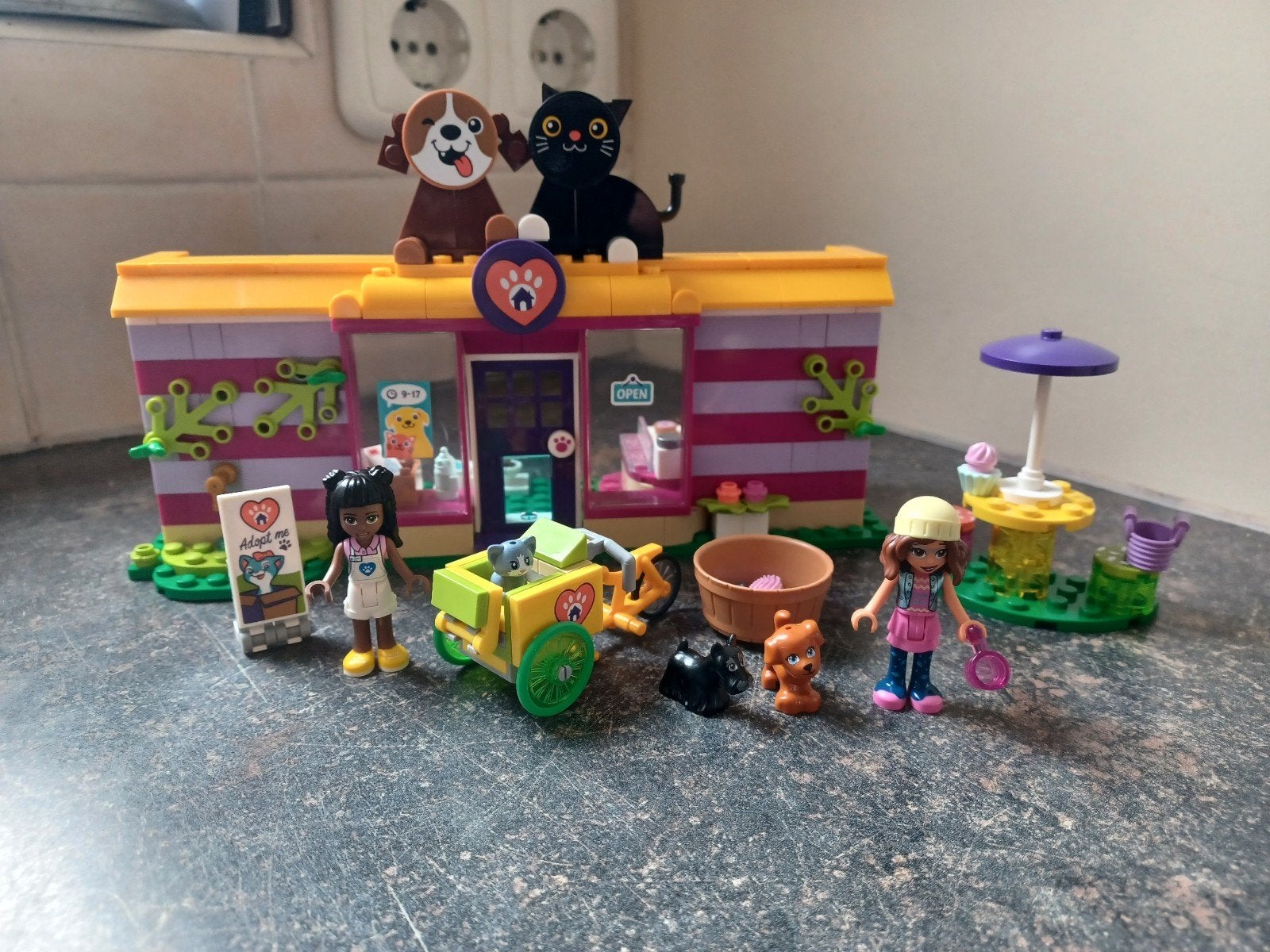 Lego friends 41699 huisdierenadoptie cafe, Lego, Friends, Ophalen of Verzenden, Zo goed als nieuw