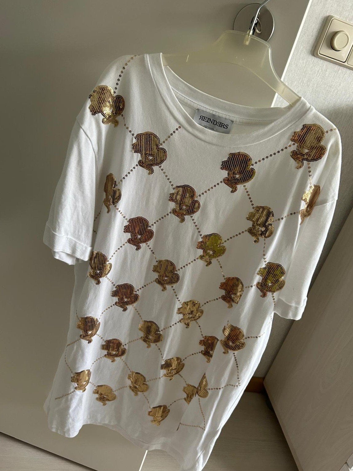 Wit Reinders shirt maat S, Kleding | Dames, Reinders, Wit, Ophalen of Verzenden, Zo goed als nieuw