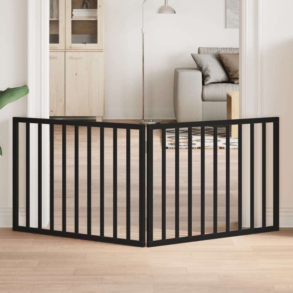 Hondenhek opvouwbaar zwart 2 panelen 160cm GRATIS VERZENDING, Overige typen, Overige merken, Verzenden, Nieuw