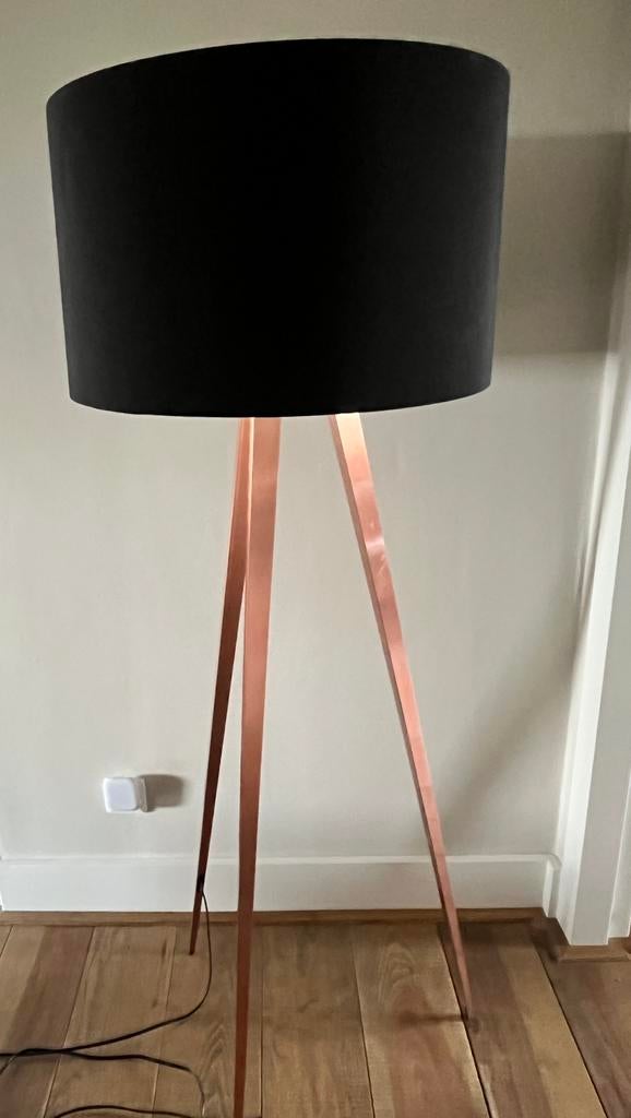 Koperkleurige lamp merk Zuiver, Ophalen, Zo goed als nieuw, 150 tot 200 cm