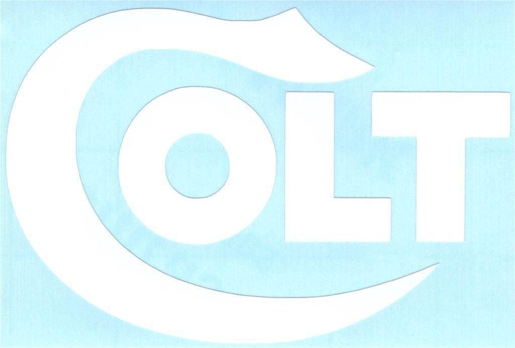 Colt sticker #4, Verzenden, Nieuw, Bedrijf of Vereniging