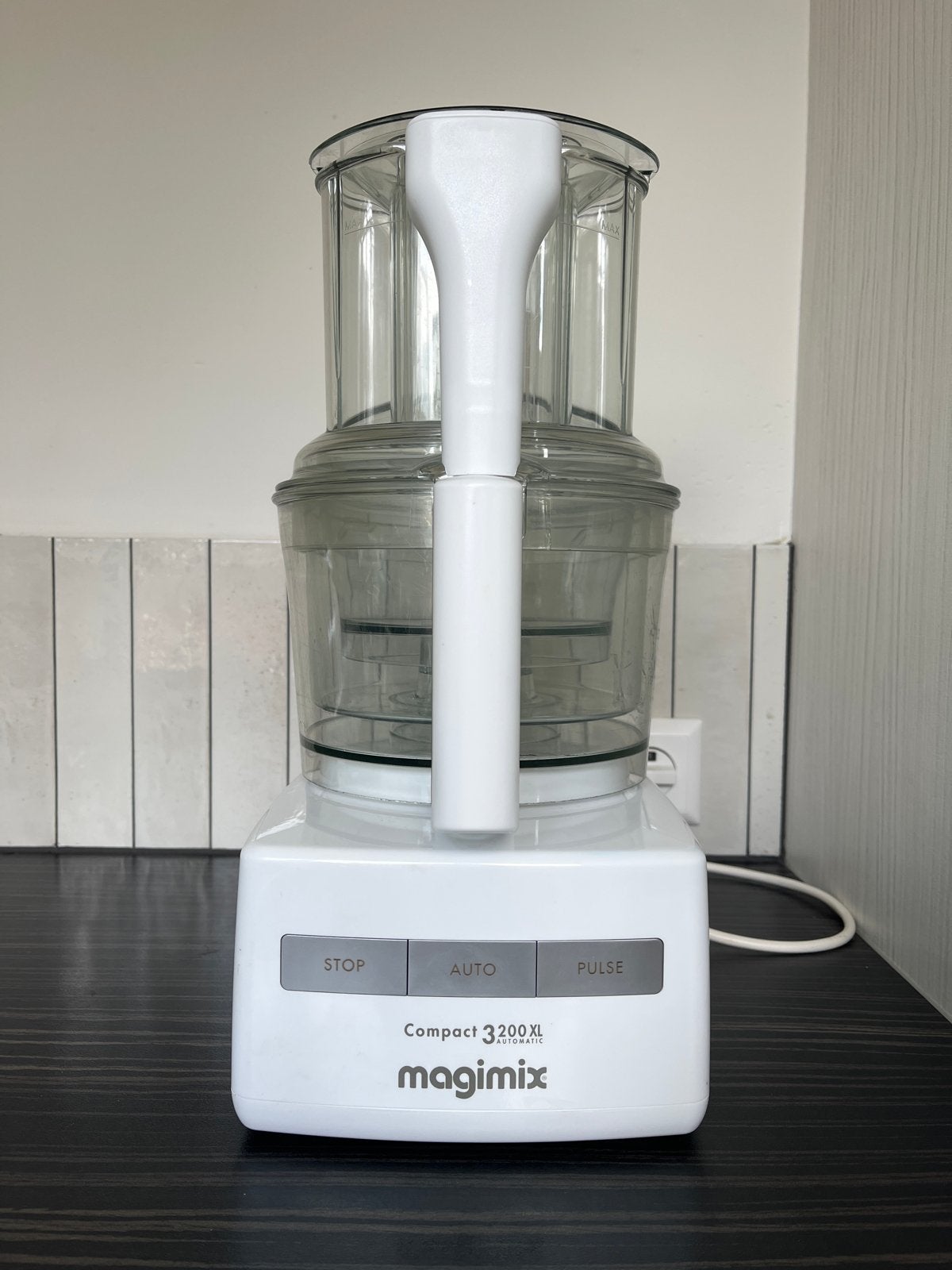 Magimix Compact 3200XL foodprocessor, Witgoed en Apparatuur, Keukenmixers, Zo goed als nieuw, 2 tot 3 liter, 3 snelheden of meer